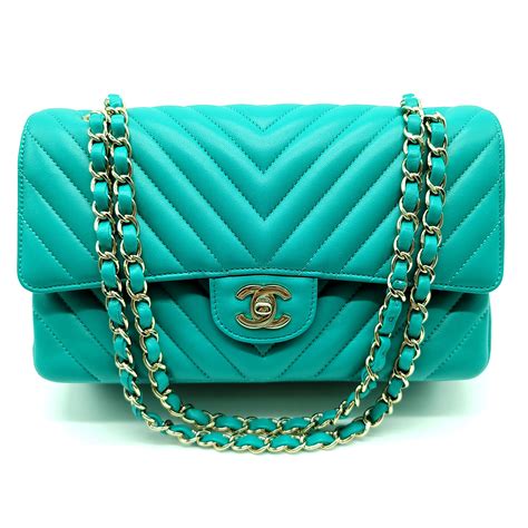 turquoise chanel|turquoise CHANEL Women Handbags .